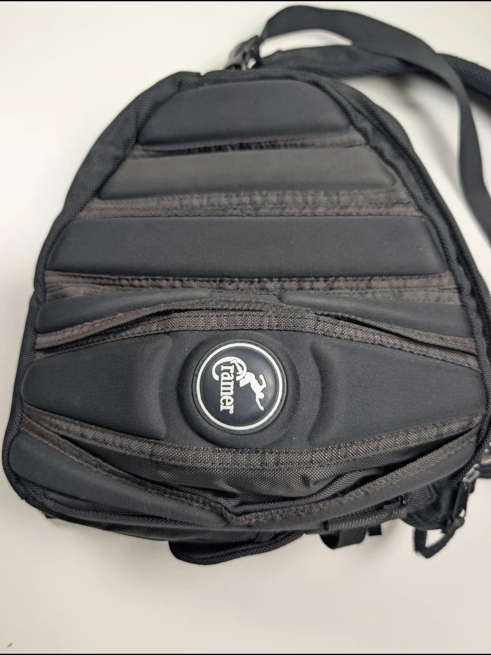 Cramer 111995 Rigid Lite Messenger Kit Athletic Trainer Sling Bag Black